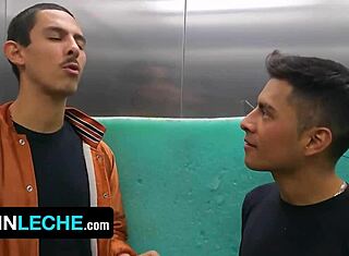 Latino amateur gay couples: Cain Gomez, Angel crush and more in hardcore Latino video